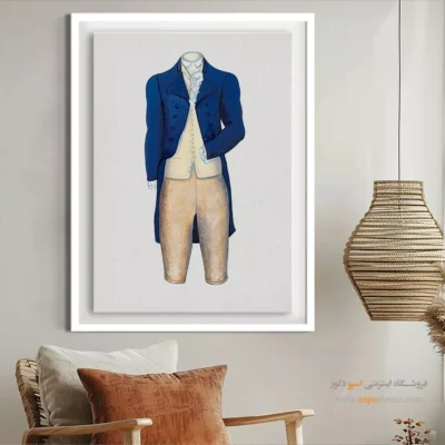 تابلو فشن دخترانه با کیفیت چاپ بالا برای فضاهای شیک - کت و شلوار پسرانه – تابلو فشن - اسپو دکور