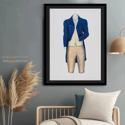 تابلو فشن دخترانه با کیفیت چاپ بالا برای فضاهای شیک - کت و شلوار پسرانه – تابلو فشن - اسپو دکور