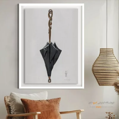 تابلو بوتیک لباس برای دکور خانه - چتر ملیتا هافمن – تابلو فشن - اسپو دکور