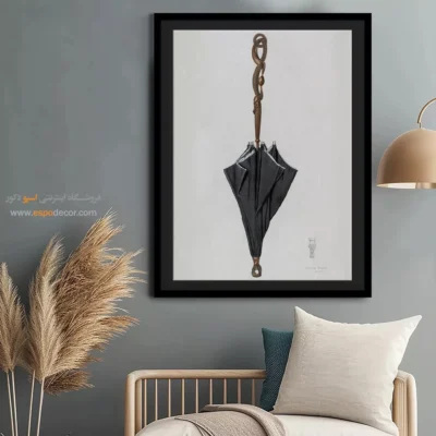 تابلو بوتیک لباس برای دکور خانه - چتر ملیتا هافمن – تابلو فشن - اسپو دکور