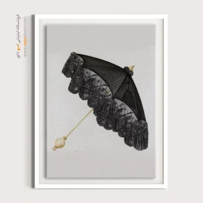 تابلو دخترانه فشن خاص برای علاقهمندان به مد - چتر1941 – تابلو فشن - اسپو دکور