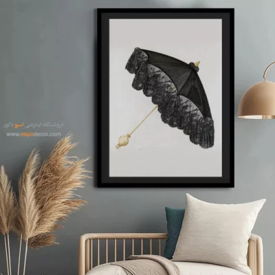 تابلو دخترانه فشن خاص برای علاقهمندان به مد - چتر1941 – تابلو فشن - اسپو دکور