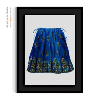 تابلو دخترانه فشن رنگی برای دیوار اتاق - اونیکس – تابلو فشن - اسپو دکور