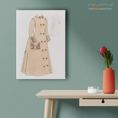 تابلو لباس مجلسی زنانه مدرن برای مزون 