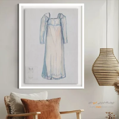 تابلو استایل برای اتاق نوجوان - لباس جسی – تابلو فشن - اسپو دکور