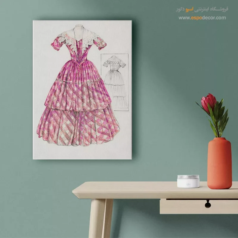 تابلو فشن برای بوتیک لباس