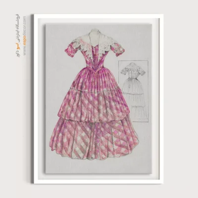 تابلو فشن برای بوتیک لباس - مری برنر – تابلو فشن - اسپو دکور