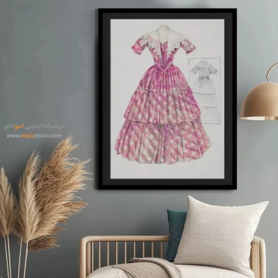 تابلو فشن برای بوتیک لباس - مری برنر – تابلو فشن - اسپو دکور