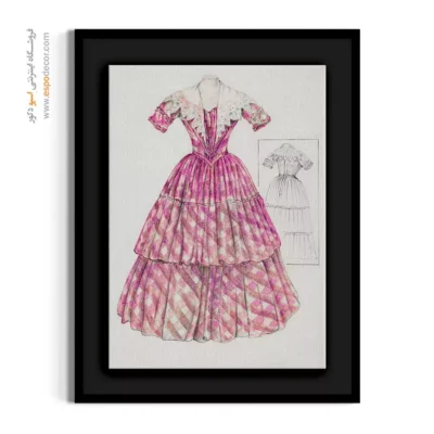 تابلو فشن برای بوتیک لباس - مری برنر – تابلو فشن - اسپو دکور