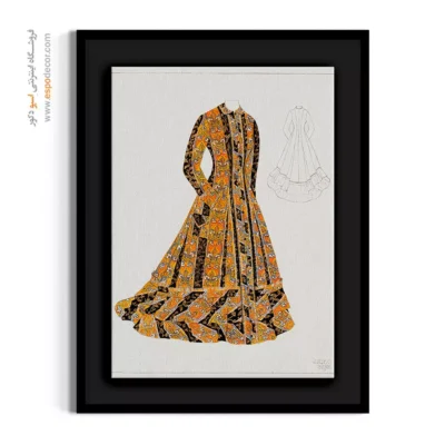 تابلو فشن دخترانه شیک برای طراحان لباس - لباس مجلسی 1936 – تابلو فشن - اسپو دکور