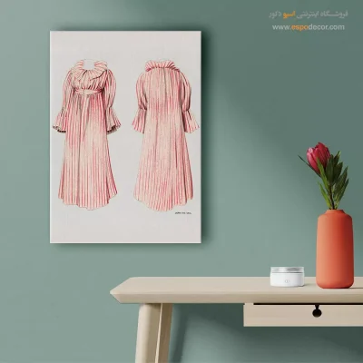 تابلو ژورنال مد برای اتاق خواب مدرن