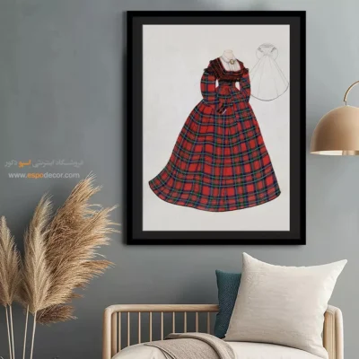 تابلو استایل خاص برای اتاق خواب مدرن - هدویگ امانوئل – تابلو فشن - اسپو دکور