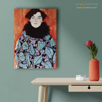 تابلو مانکن دخترانه برای اتاق خواب مدرن