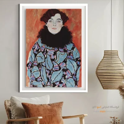 تابلو مانکن دخترانه برای اتاق خواب مدرن - یوهانا استود – تابلو فشن - اسپو دکور