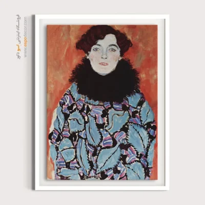 تابلو مانکن دخترانه برای اتاق خواب مدرن - یوهانا استود – تابلو فشن - اسپو دکور