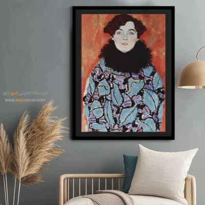 تابلو مانکن دخترانه برای اتاق خواب مدرن - یوهانا استود – تابلو فشن - اسپو دکور