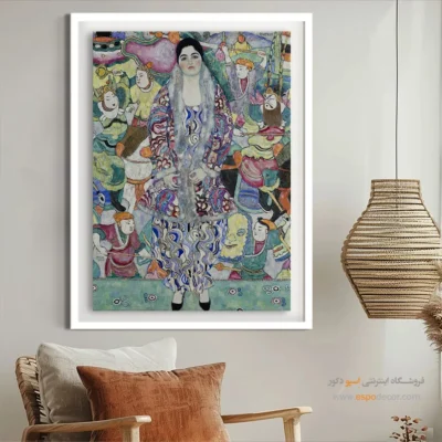 تابلو برای علاقه‌مندان به مد - پرتره فریدریک – تابلو فشن - اسپو دکور