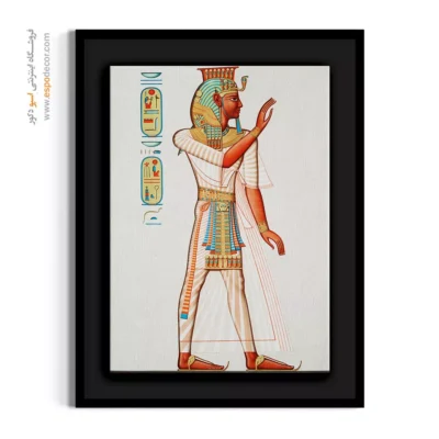 تابلو مدرن دخترانه برای اتاق دخترانه - رامسس سوم – تابلو فشن - اسپو دکور