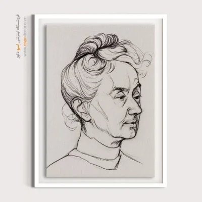 تابلو برای کادو تولد - کوری پابست – تابلو فشن - اسپو دکور