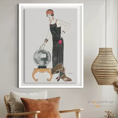 تابلو خلاقانه مدلینگ - امپراتوری جهان – تابلو فشن - اسپو دکور