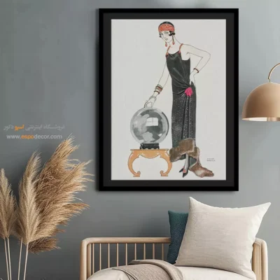 تابلو خلاقانه مدلینگ - امپراتوری جهان – تابلو فشن - اسپو دکور