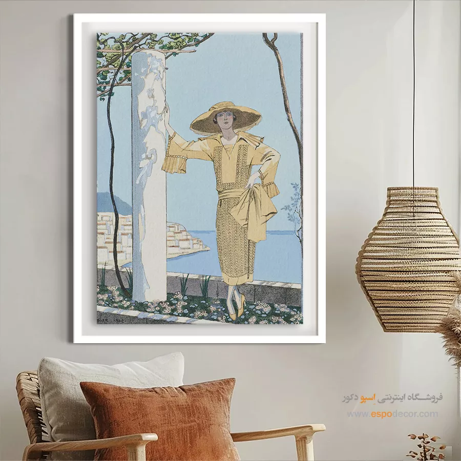 خرید تابلو فشن برای اتاق نوجوان - آمالفی – تابلو فشن - اسپو دکور