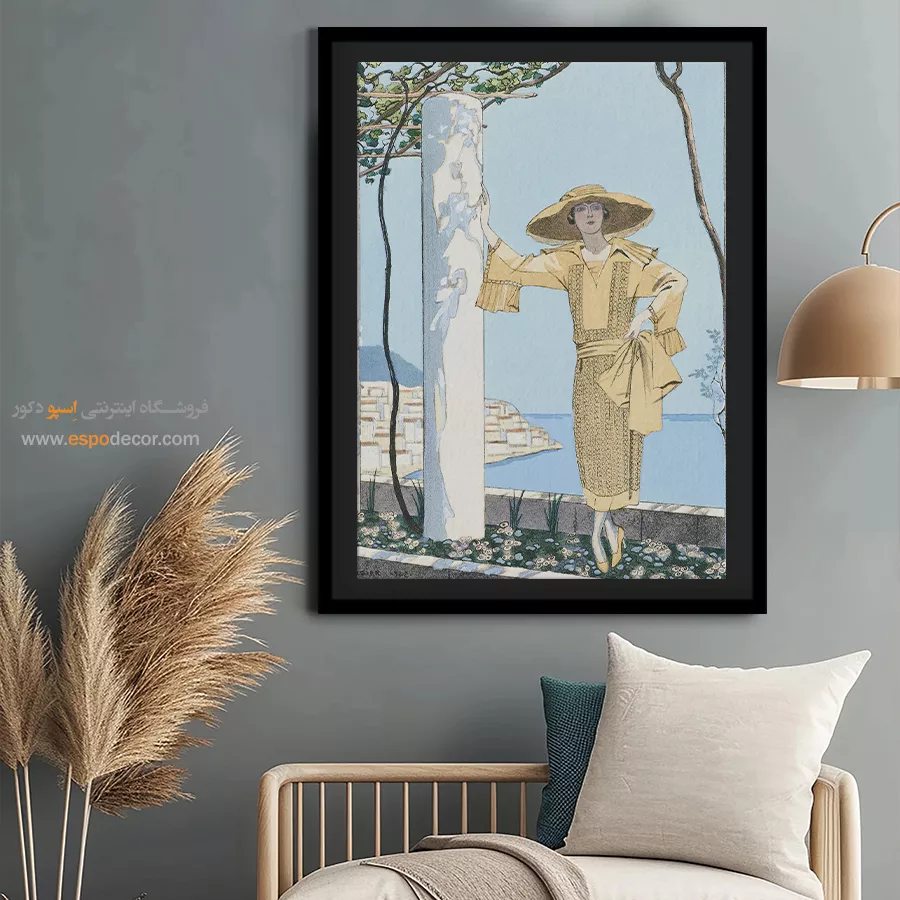 خرید تابلو فشن برای اتاق نوجوان - آمالفی – تابلو فشن - اسپو دکور