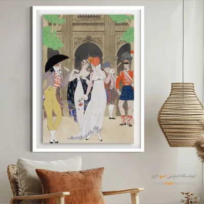 خرید تابلو بوتیک - کاخ رویال – تابلو فشن - اسپو دکور