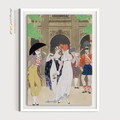 خرید تابلو بوتیک - کاخ رویال – تابلو فشن - اسپو دکور