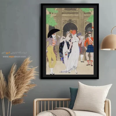 خرید تابلو بوتیک - کاخ رویال – تابلو فشن - اسپو دکور