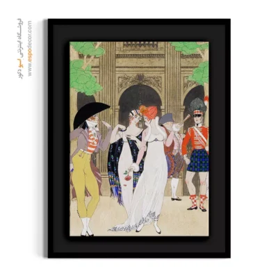 خرید تابلو بوتیک - کاخ رویال – تابلو فشن - اسپو دکور