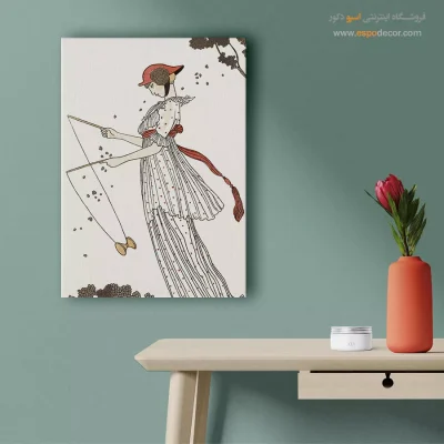 تابلو مانکن دخترانه برای کادو تولد