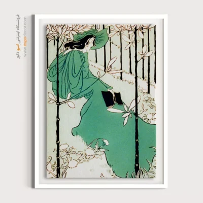 تابلو لباس مجلسی زنانه برای مزون - خانه درختان – تابلو فشن - اسپو دکور