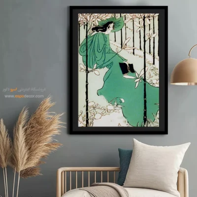 تابلو لباس مجلسی زنانه برای مزون - خانه درختان – تابلو فشن - اسپو دکور