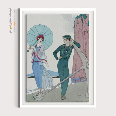 تابلو مانکن زن برای سالن زیبایی - عاشقانه بدون کلام – تابلو فشن - اسپو دکور