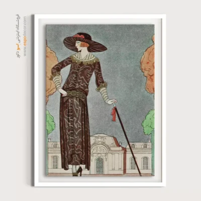 تابلو استایل خیابانی - لباس بعد از ظهر – تابلو فشن - اسپو دکور