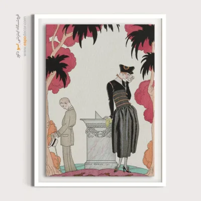 تابلو لاکچری فشن خاص برای اتاق نوجوان - ساعت آفتابی – تابلو فشن - اسپو دکور