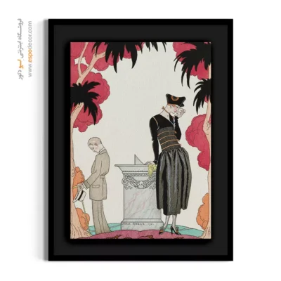 تابلو لاکچری فشن خاص برای اتاق نوجوان - ساعت آفتابی – تابلو فشن - اسپو دکور