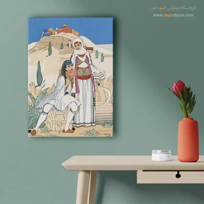 تابلو فشن با کیفیت چاپ بالا برای بوتیک لباس