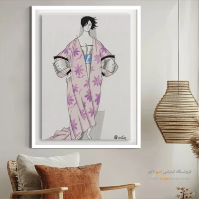 تابلو لباس فانتزی - تردید – تابلو فشن - اسپو دکور