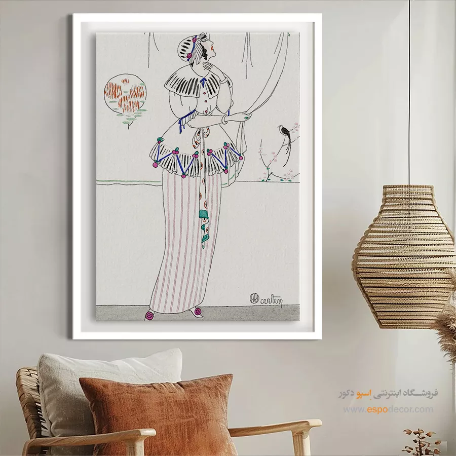 تابلو بوتیک لباس شیک برای مزون - لباس شنا – تابلو فشن - اسپو دکور