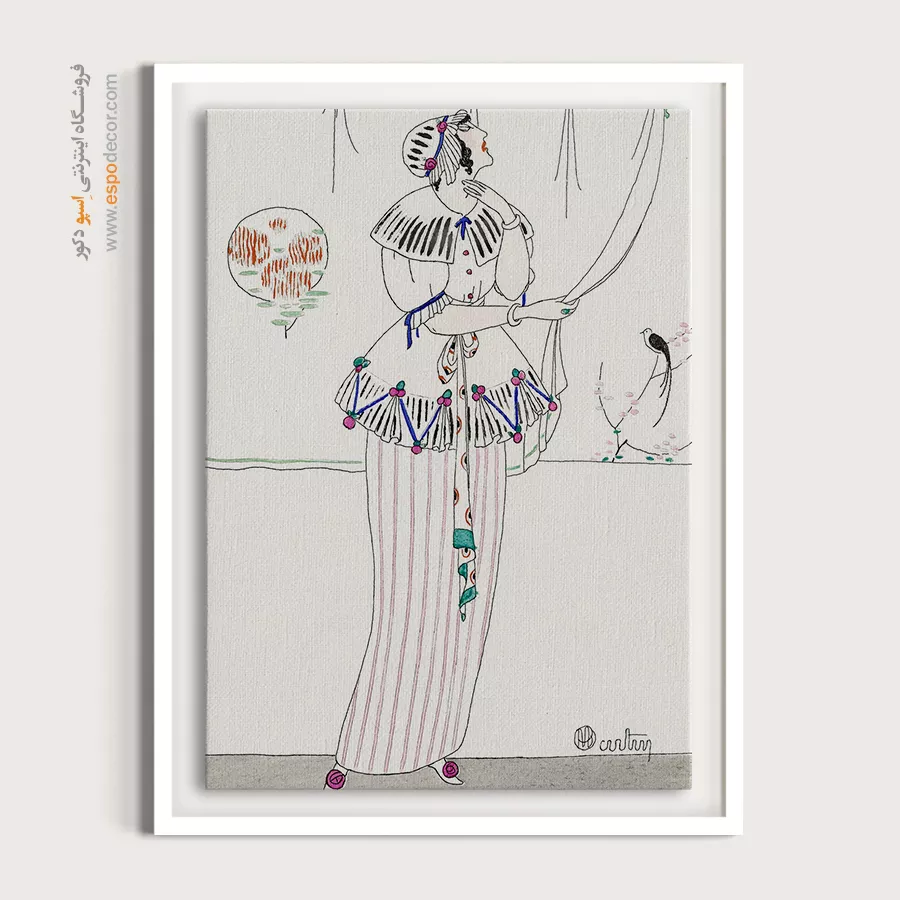 تابلو بوتیک لباس شیک برای مزون - لباس شنا – تابلو فشن - اسپو دکور