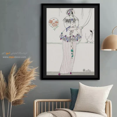 تابلو بوتیک لباس شیک برای مزون - لباس شنا – تابلو فشن - اسپو دکور