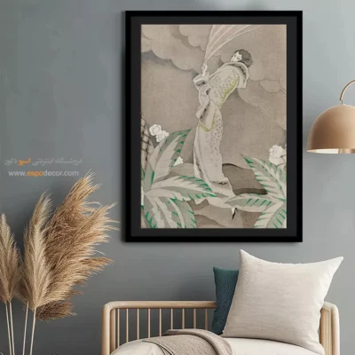 تابلو لباس برای دیوار - زمرد – تابلو فشن - اسپو دکور