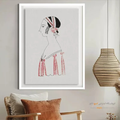 تابلو اتاق فشن - ژرژت3 – تابلو فشن - اسپو دکور