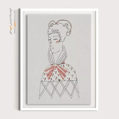 تابلو مانکن زن مدرن برای مزون - ژرژت4 – تابلو فشن - اسپو دکور