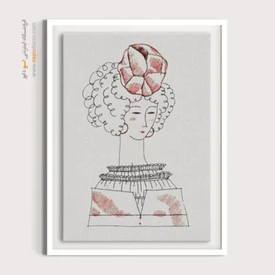 تابلو فشن مدرن برای کادو تولد - ژرژت5 – تابلو فشن - اسپو دکور