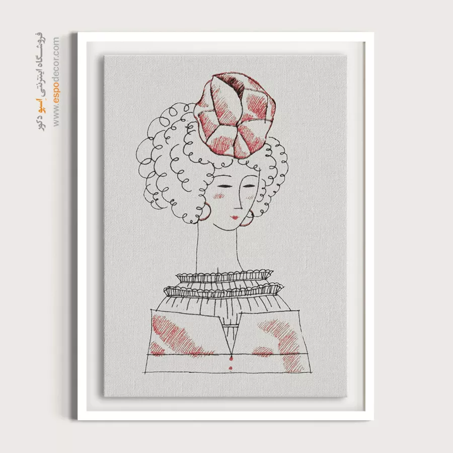 تابلو فشن مدرن برای کادو تولد - ژرژت5 – تابلو فشن - اسپو دکور