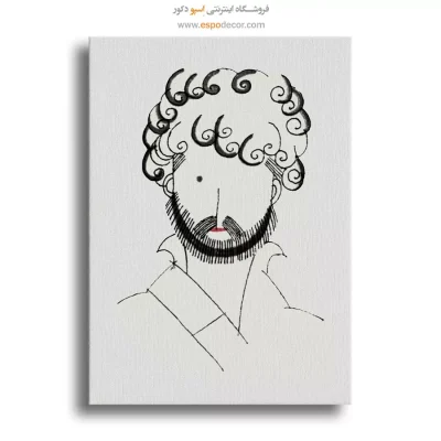 تابلو مد و فشن مدرن برای اتاق خواب مدرن