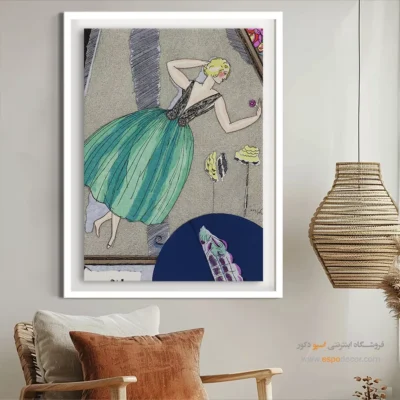 تابلو مد و فشن کلاسیک - ووگل – تابلو فشن - اسپو دکور